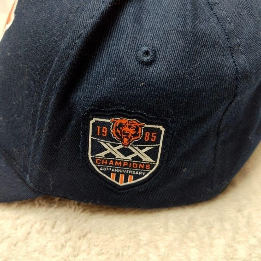 Chicago Bears Hat Cap Strap Back Mens NFL Football 1985 Champions Miller Lite